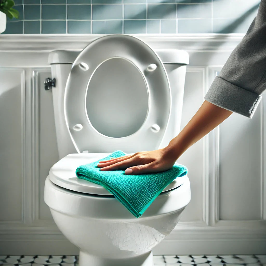 What are the top tips for maintaining a clean bathroom?
