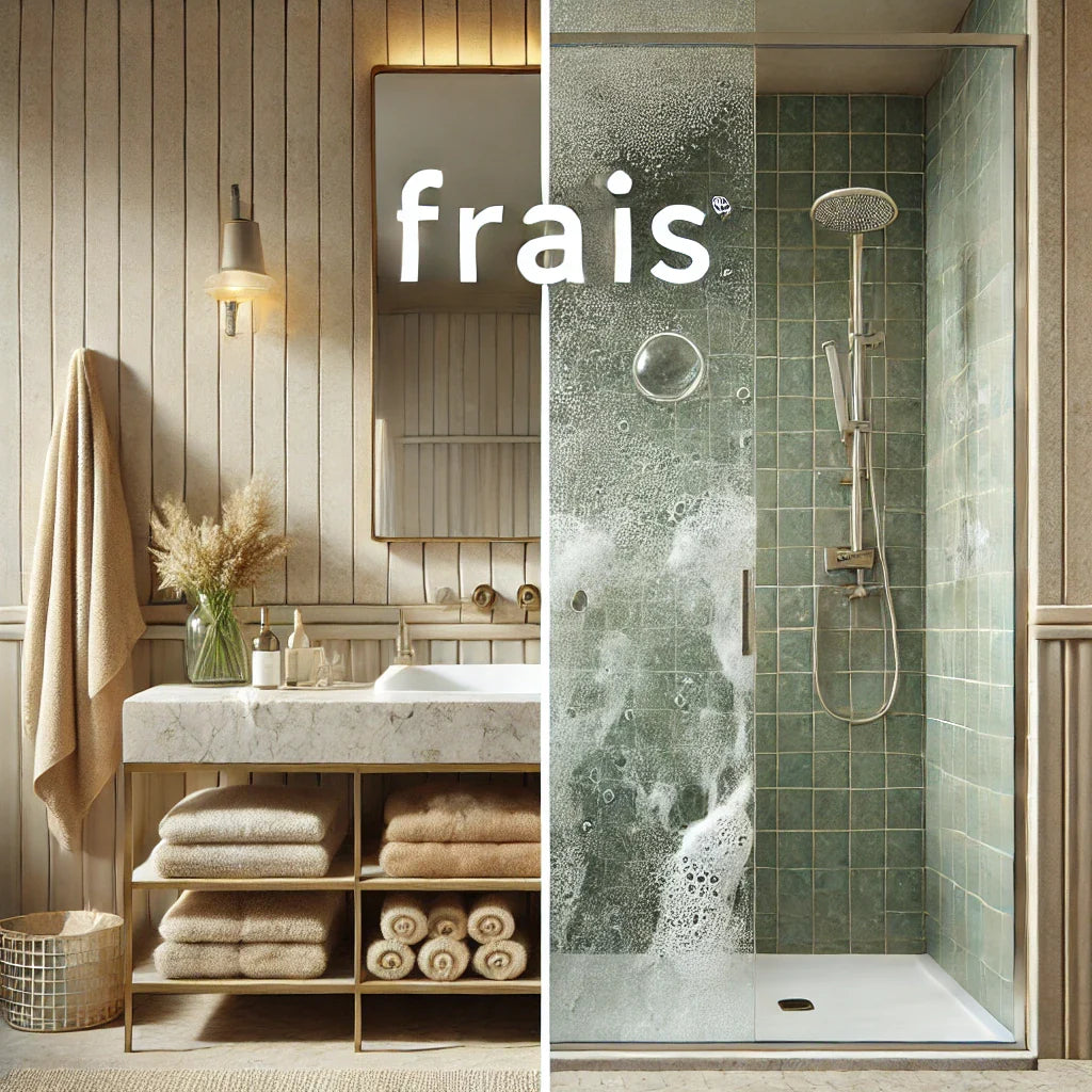 How do I get rid of soap scum in my bathroom?