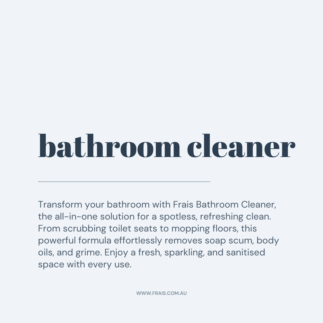 Frais Bathroom Cleaner | Eco-Friendly &amp; Biodegradable Bathroom Spray