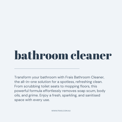 Frais Bathroom Cleaner | Eco-Friendly &amp; Biodegradable Bathroom Spray
