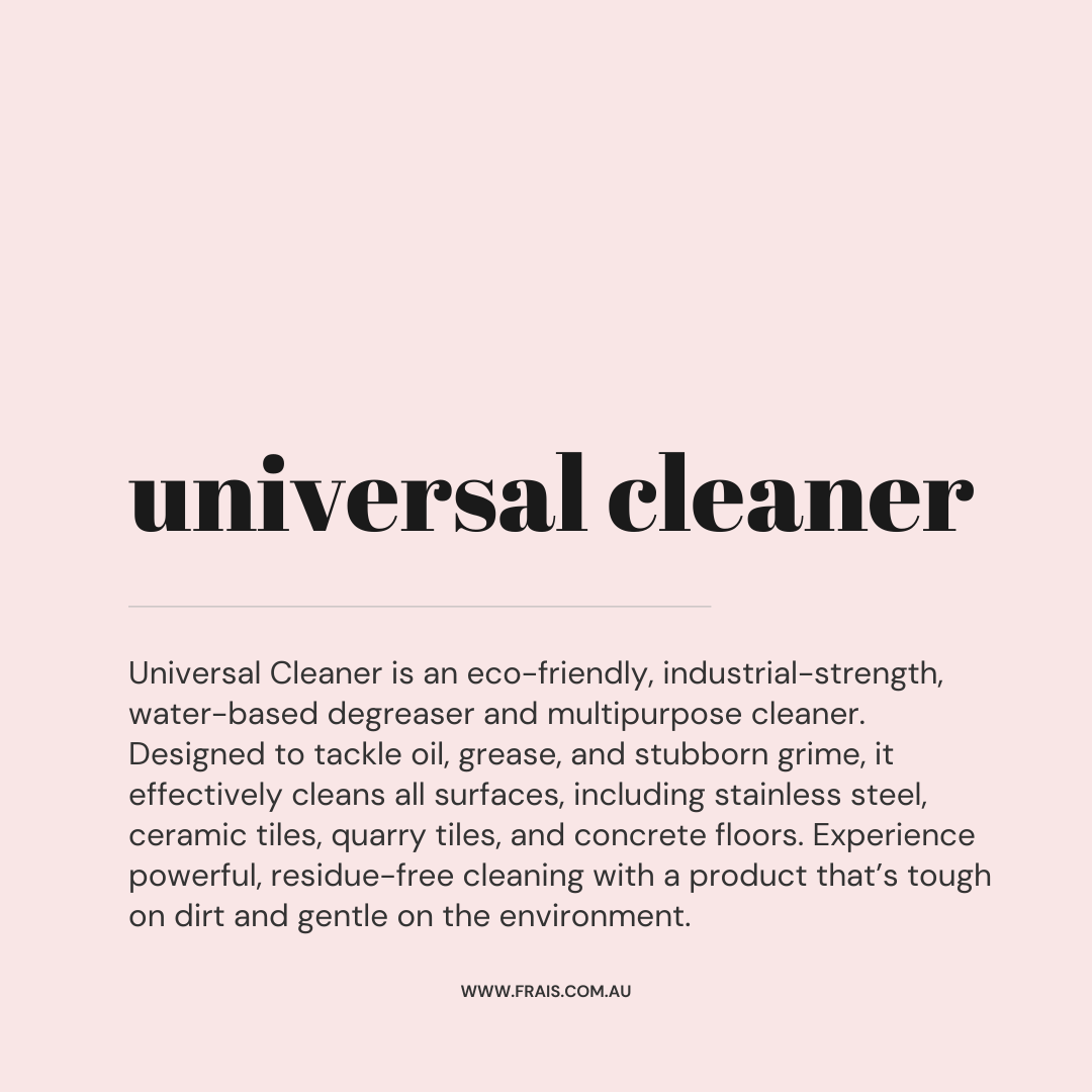 Universal Cleaner | Frais - Eco-Friendly, Industrial-Strength All-Purpose Cleaner